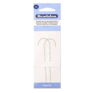 Beadalon Curved Big Eye Beading Needle