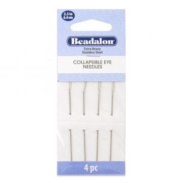 Beadalon Collapsible Eye Needles (Extra Heavy)