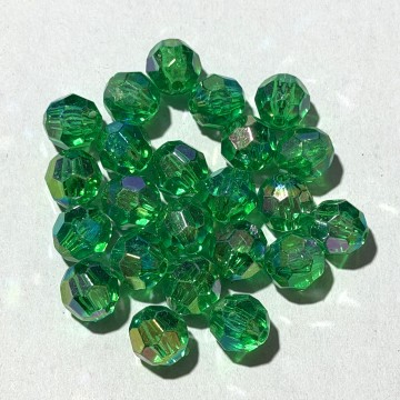 10mm Faceted AB Bead #19