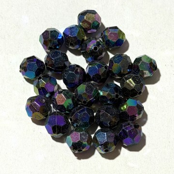10mm Faceted AB Bead #9
