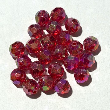 10mm Faceted AB Bead #6