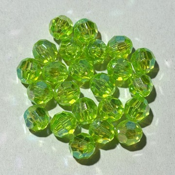 10mm Faceted AB Bead #4