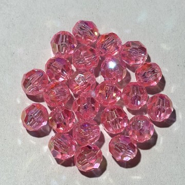 10mm Faceted AB Bead #2