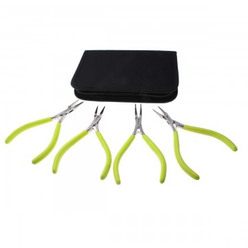 Micro-fine 4-piece Pliers Set