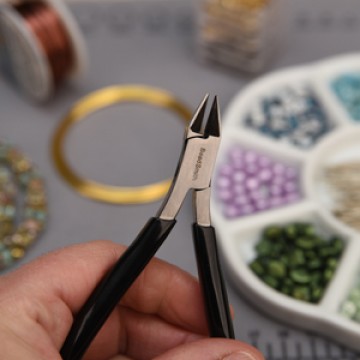 5mm Faceted Clear Beads
