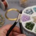 5mm Faceted Clear Beads