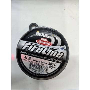 4 LB Fireline (Black Satin)