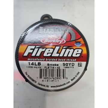 14 LB Fireline (Smoke Grey)