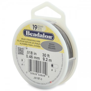 Beadalon Wire 19 Strands  0.018 inch